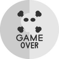 Game Over Vector Icon Design