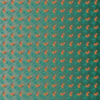 hoja con gradientes sin costura modelo diseño vector