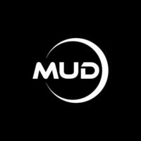 MUD Letter Logo Design, Inspiration for a Unique Identity. Modern Elegance and Creative Design. Watermark Your Success with the Striking this Logo. vector