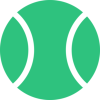 Grün Tennis Ball Sport Symbol png