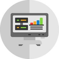 Data Driven Insights Vector Icon Design
