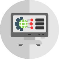 Digital Transformation Vector Icon Design