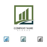 Business Finance Logo template vector