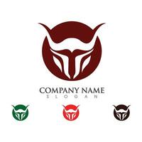 Taurus Logo Template vector icon illustration design