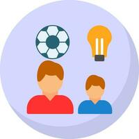 Coaching Vector Icon Design