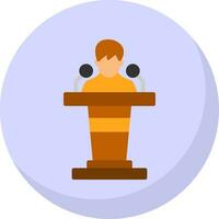 Podium Vector Icon Design