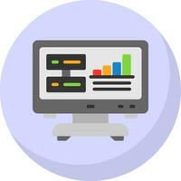 Data Driven Insights Vector Icon Design