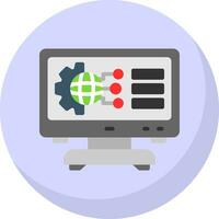 Digital Transformation Vector Icon Design