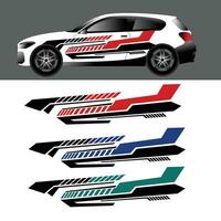 vector car livery decal. car body wrap decal