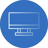 Monitor Screen Vector Icon Design