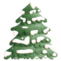 acquerello Natale albero illustrazione png