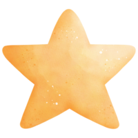 aquarelle étoile illustration png