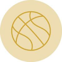 Basketball Vector Icon Design