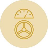 Driving Control Vector Icon Design