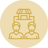 Market Segmentation Vector Icon Design