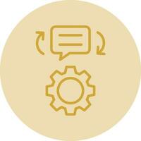 Feedback Mechanisms Vector Icon Design