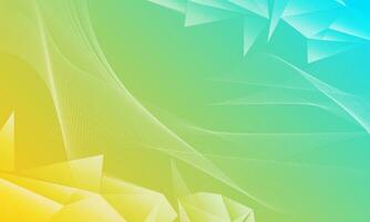 Triangle and abstract wavy design background vector. Triangle wavy background vector