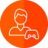 Gamer Vector Icon Design