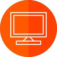 Monitor Screen Vector Icon Design