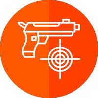 Shooting Game Vector Icon Design