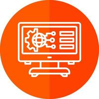 Digital Transformation Vector Icon Design