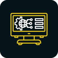 Digital Transformation Vector Icon Design