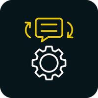 Feedback Mechanisms Vector Icon Design