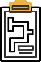 Scenario Planning Vector Icon Design