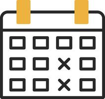 calendario fecha vector icono diseño