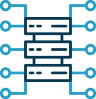 Organizational Structure Vector Icon Design