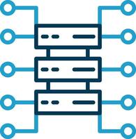 Organizational Structure Vector Icon Design