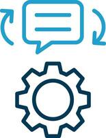 Feedback Mechanisms Vector Icon Design