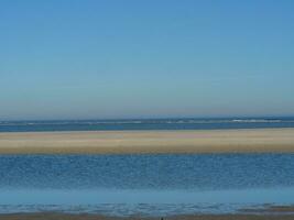 langeoog island in the north sea photo