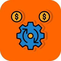 Process Optimization Vector Icon Design