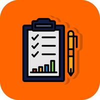 Performance Evaluation Vector Icon Design