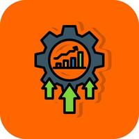 Continuous Improvement Vector Icon Design