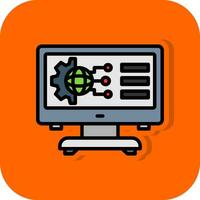 Digital Transformation Vector Icon Design