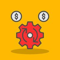 Process Optimization Vector Icon Design
