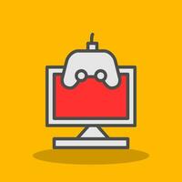 Monitor Vector Icon Design
