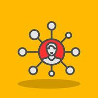 Networking Vector Icon Design