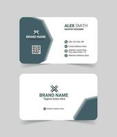 Creative business card, simple business card for corporate identity , name card , visiting card vector free