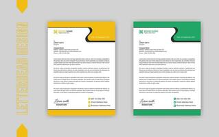 Corporate modern letterhead design template ,creative modern letterhead design template for your project vector pro