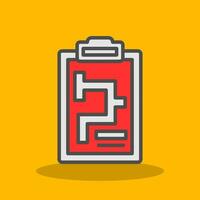 Scenario Planning Vector Icon Design