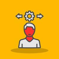Decision Analysis Vector Icon Design