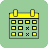 Calendar Date Vector Icon Design