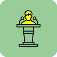 Podium Vector Icon Design