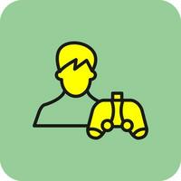 Gamer Vector Icon Design