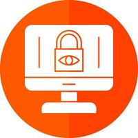 Internet Privacy Concerns Vector Icon Design