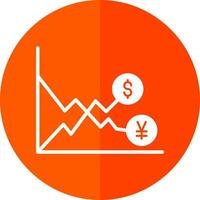 Exchange Rate Volatility Vector Icon Design