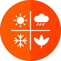 Seasonal Variations Vector Icon Design